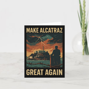 Cartão Engraçado Fazer Excelente De Alcatraz De Novo Sf R