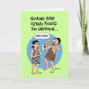 Cartão Engraçado Ficar Bem Logo