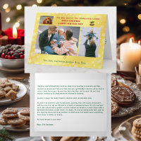 Engraçado Gato 3 Fotos Ouro Elegante Minimalista