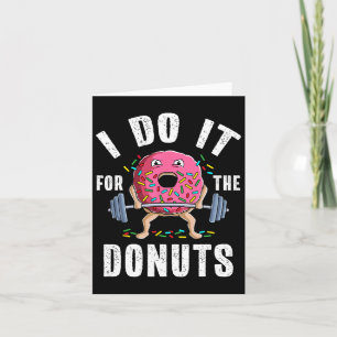 Cartão Engraçado Gym Pesando Montagem de Porte