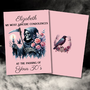 Cartão Engraçado Morte de Cristo à Minha aniversário de 4