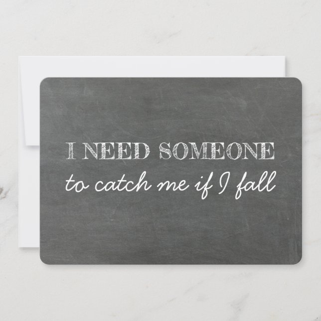 Cartão Engraçado para o Pai "Caminhe-me até a Boca (Frente)