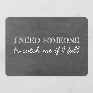 Cartão engraçado para o Pai "Walk Me Down The Aisl