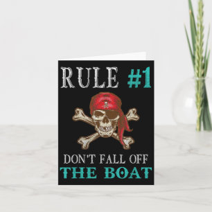 Cartão Engraçado Pirate Quote Tampa Gasparilla Crossbones