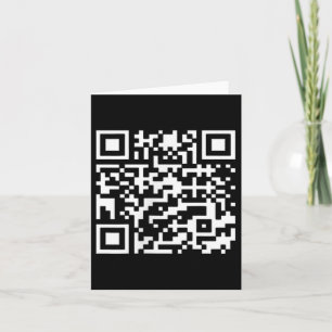 Cartão Engraçado Qr Presidente Trump Dance Code _1
