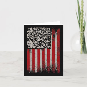 Cartão Engraçado Qr Trump Dance Code