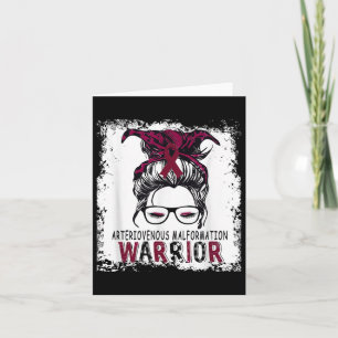 Cartão Engraçado Sensibilização para Malformações Arterio