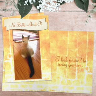 Cartão Engraçado Sentir Sua Falta De Foto Siamese Kitten