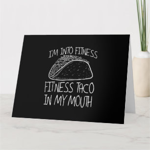 Cartão Engraçado Taco - Este Ness Taco Engraçado Gym