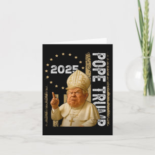Cartão Engraçado Trump Como Vaticano Igreja Pope Trump En