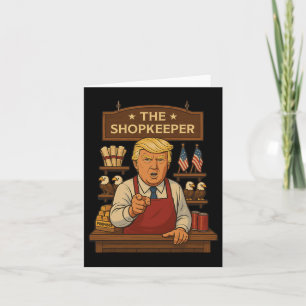 Cartão Engraçado Trump Na Loja