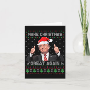 Cartão Engraçado Trump Torne Excelente De Natal Novamente