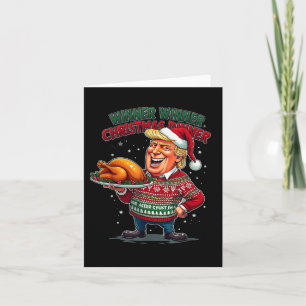 Cartão Engraçado Vencedor Humor Vencedor Janto de Natal M
