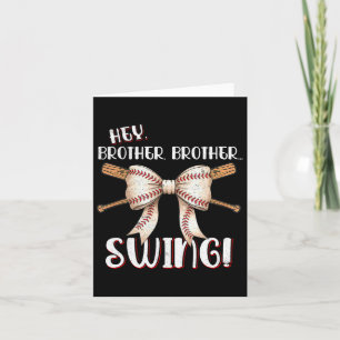 Cartão Engraçado Vender Irmã Ei Irmão Swing Vender K