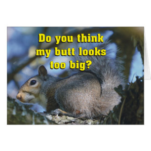 Cartão Engraçado você pensa meus olhares do bumbum