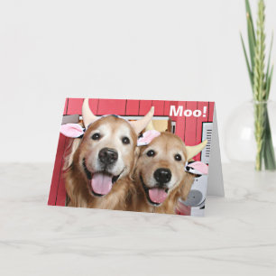 Cartão Engraçados restaurantes de Ouros no Dia das Bruxas