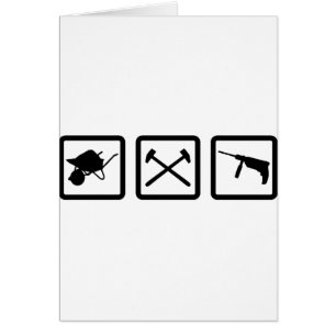 Cartão engrenagem do trabalhador da construção