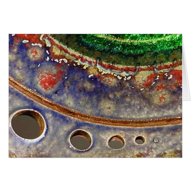 Cartão Enguia elétrica (Frente Horizontal)