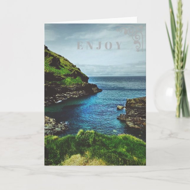 Cartão Enjoy Greetings Card (Frente)