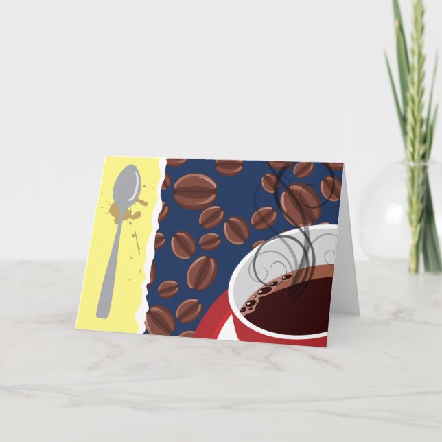 Cartão Enjoy the Coffee Card (Frente)