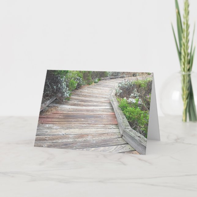 Cartão Enjoy the Journey (Frente)