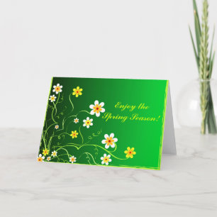 Cartão Enjoy the Spring Season! - Card