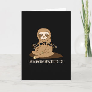 Cartão Enjoying Life