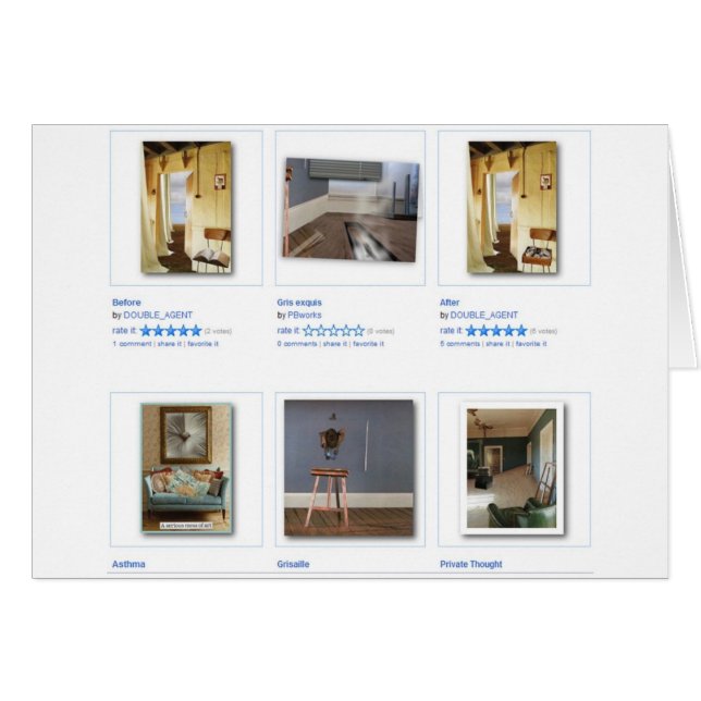 Cartão Enquanto... (Frente Horizontal)