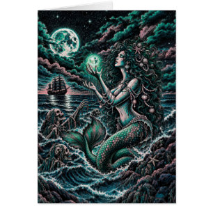 Cartão Enseada das Sereias Carta de Abertura de Terror Ná
