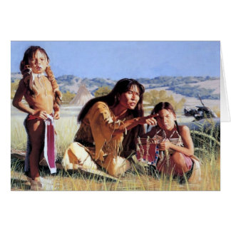 Cartão Ensinando a criança