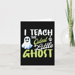 Cartão Ensino O Ensino De Halloween Mais Capaz