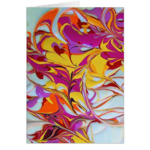 Cartão ensolarado dos redemoinhos