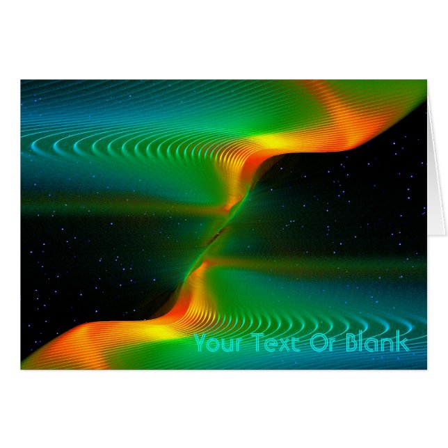 Cartão Entangência Quântica (Frente Horizontal)