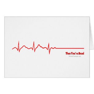 Cartão Então você está inoperante