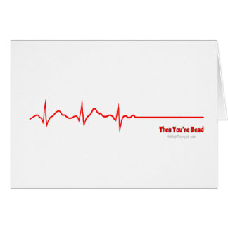 Cartão Então você está inoperante