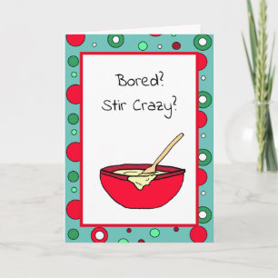 Cartão Entediado, Stir Louco? Bate-papo em vídeo?