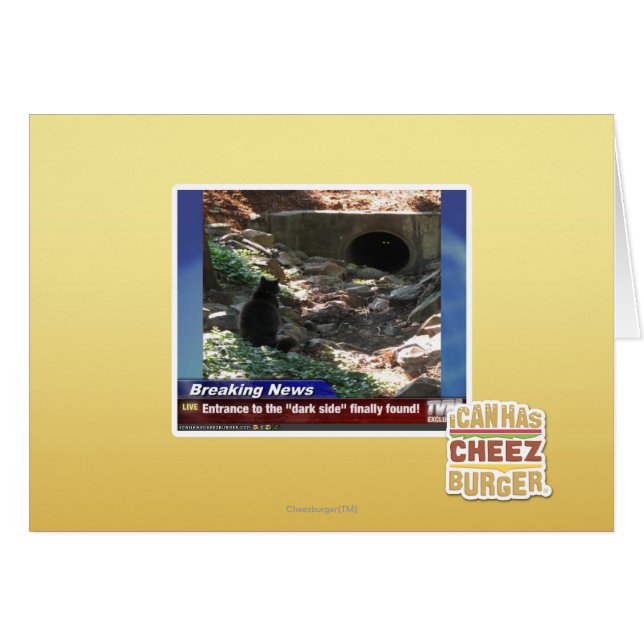 Cartão Entrada ao lado escuro (Frente Horizontal)