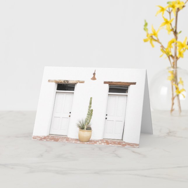 Cartão Entrada de White no Sudoeste (Flor Amarela)