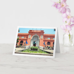 Cartão Entrada do Museu do Cairo, Egito