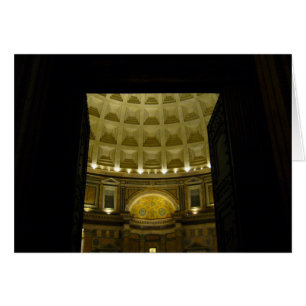 Cartão entrada do panteão