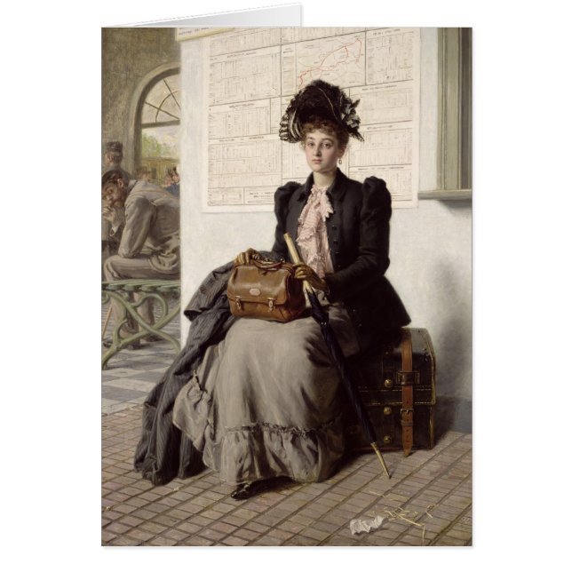 Cartão Entrar no mundo (Frente)