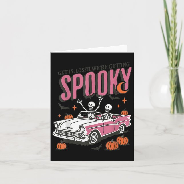 Cartão Entre de volta, perdedores, estamos ficando Soky,  (Frente)