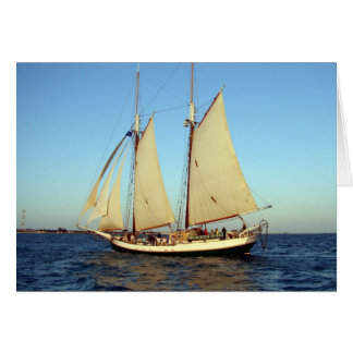 Cartão entrega do clipe do pôr do sol