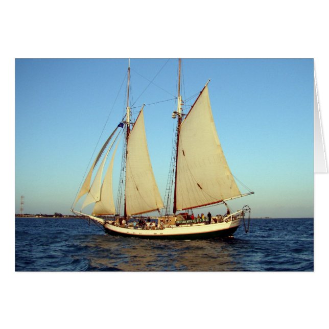 Cartão entrega do clipe do pôr do sol (Frente Horizontal)