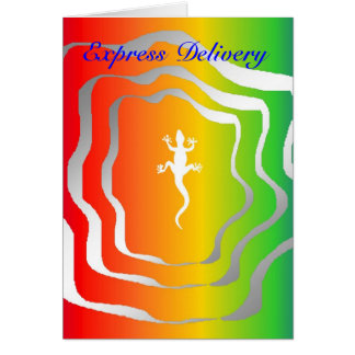 Cartão Entrega expressa - apenas seja