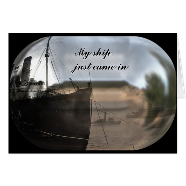 Cartão Entrega fornecida em Personalizável (Frente Horizontal)