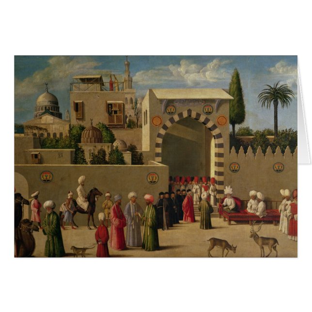 Cartão Entrevista do embaixador Venetian (Frente Horizontal)