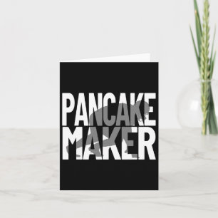 Cartão Entrevistador Engraçado Meme Lineman Pancake Maker