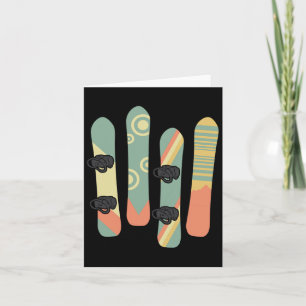 Cartão Entusiasta Esportivo do inverno Snowboarder Life S
