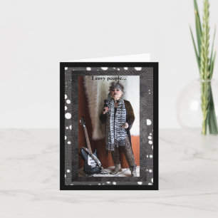 Cartão Envelhecimento Humorístico - Aniversário Gracioso